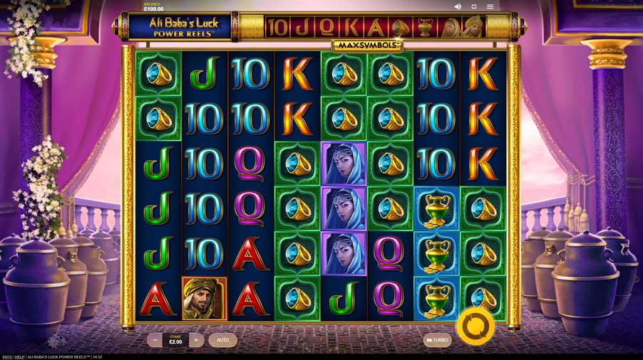 Ali Baba's Luck Power Reels วงล้อแห่งโชคอาลีบาบา